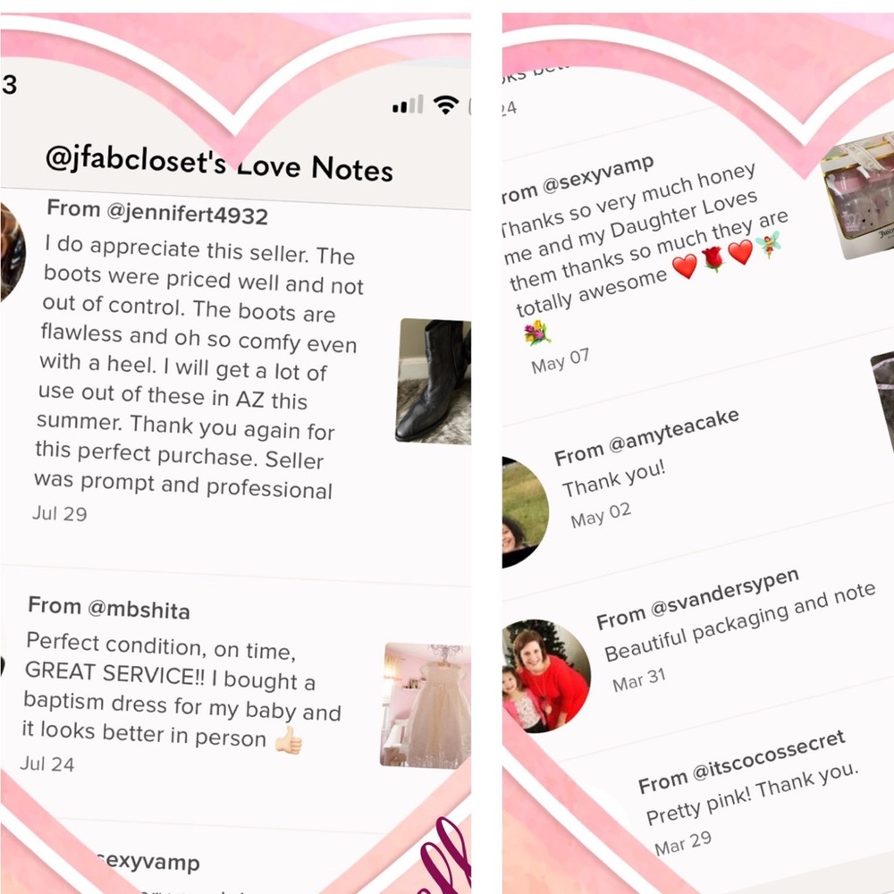 Thank you! My heart is full and happy💕❤️